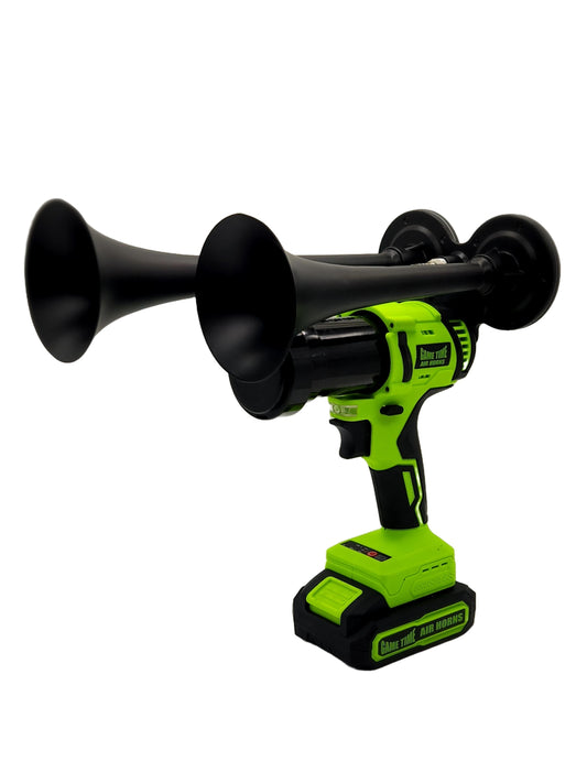 Dual Air Horn - GREEN