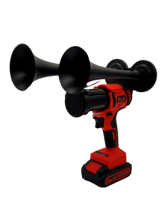Dual Air Horn - RED